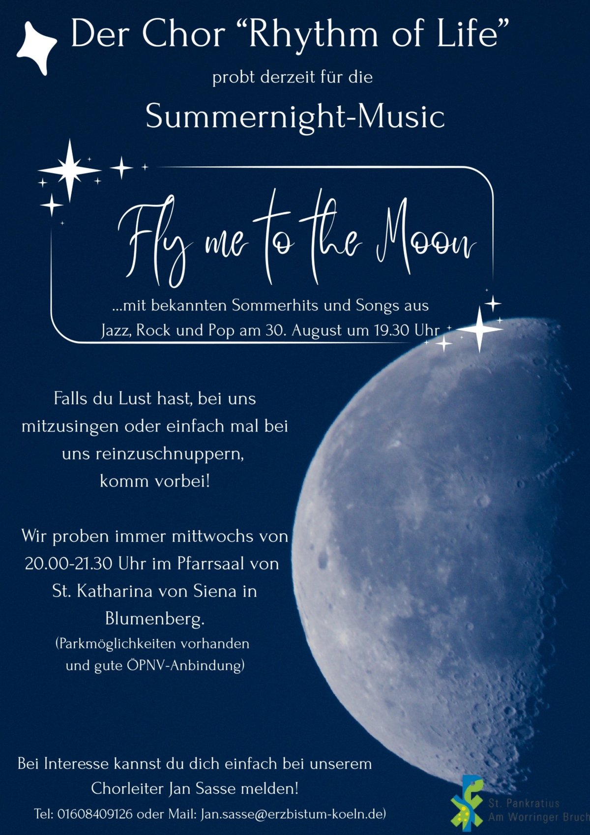 Fly me to the moon