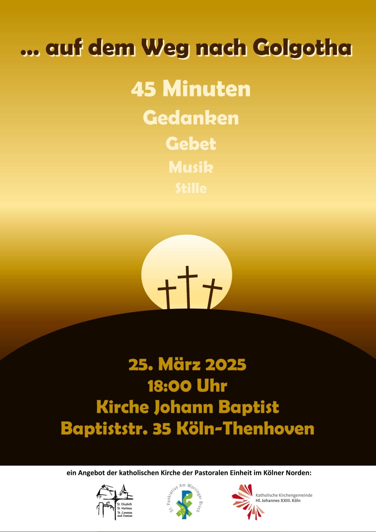 Auf dem Weg nach Golgotha