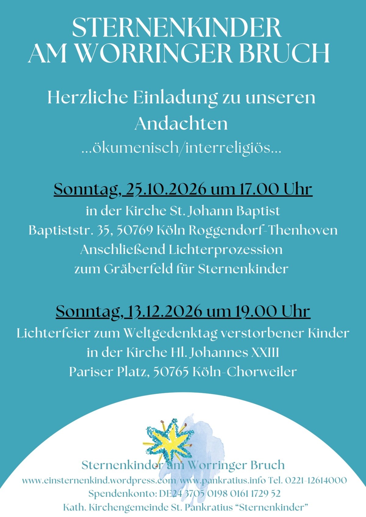 Sternenkinderflyer
