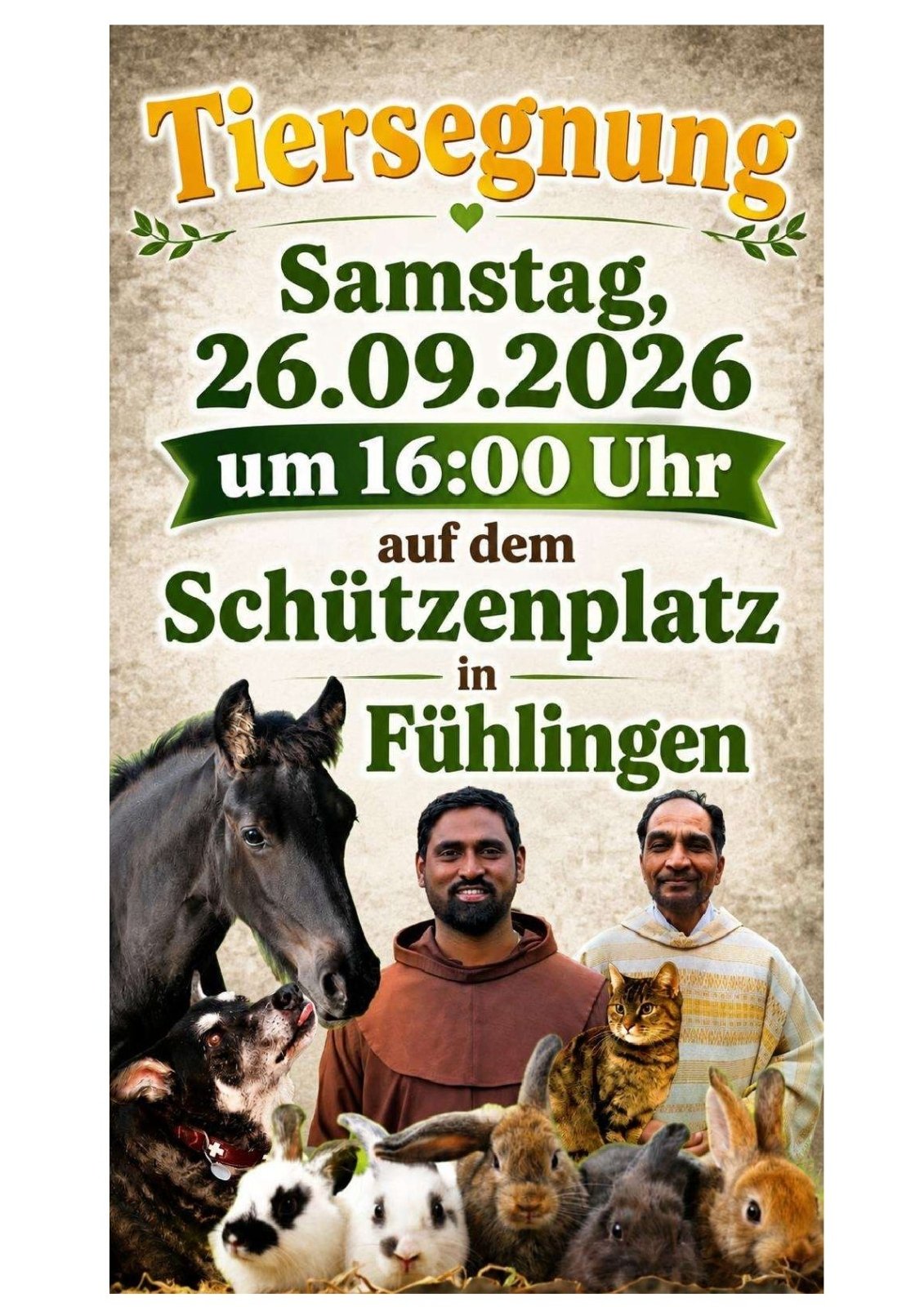 Tiersegnung